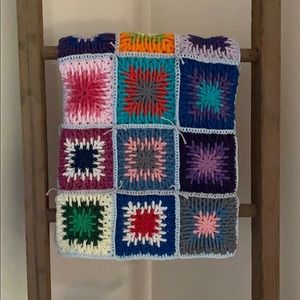 Color burst Square Baby Blanket